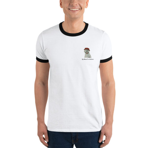 Ringer T-Shirt -Dog by Mason P. (Special Artist)