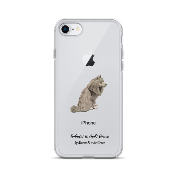 6 plus, 6 S Plus, 6, 6S, 7 Plus, 8 Plus, 7, 8, SE - Tributes to God's Grace - Hairy Dog by Mason P. (Special Artist)