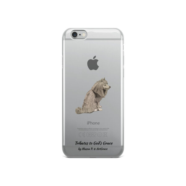 6 plus, 6 S Plus, 6, 6S, 7 Plus, 8 Plus, 7, 8, SE - Tributes to God's Grace - Hairy Dog by Mason P. (Special Artist) - Image 4