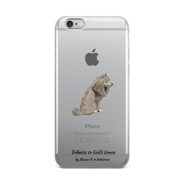6 plus, 6 S Plus, 6, 6S, 7 Plus, 8 Plus, 7, 8, SE - Tributes to God's Grace - Hairy Dog by Mason P. (Special Artist) - Image 5