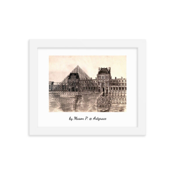 Pyramid at Paris by Mason P. (Special Artist)